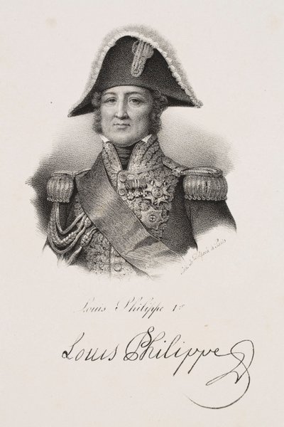 Portrét krále Ludvíka Filipa od Francois Seraphin Delpech
