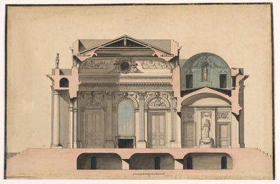 Část vily od Francois Soufflot, called Le Romain