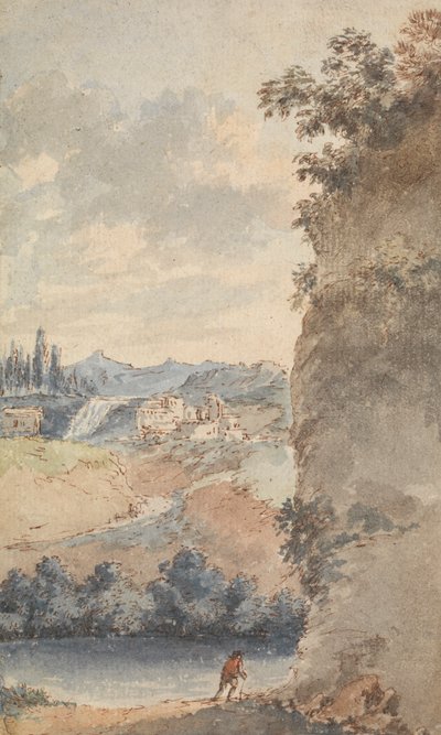 Italská krajina od Francois Vivares