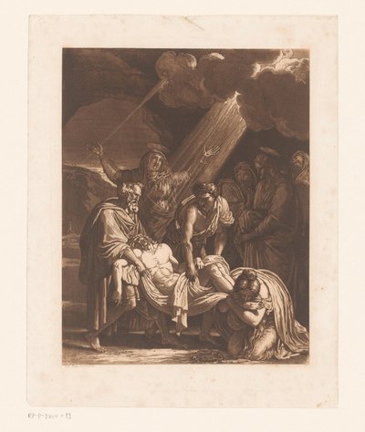 Pohřeb Krista od Francois Xavier Fabre