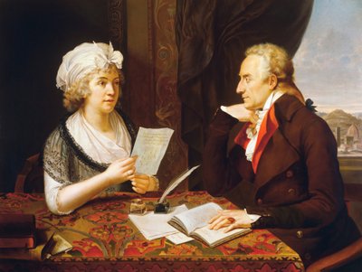 Portrét Vittoria Alfieriho (Asti od Francois Xavier Fabre