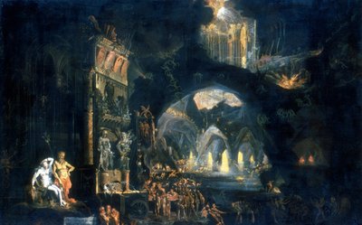 Podsvětí, c1613-c1644 od Francois de Nome