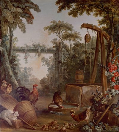 Hospodářský dvůr od François Boucher