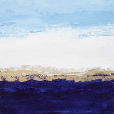 Modro-zlatý horizont od Françoise Wattré