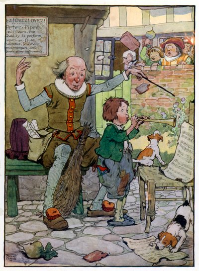 Ilustrace k Příběhu syna Toma The Piper