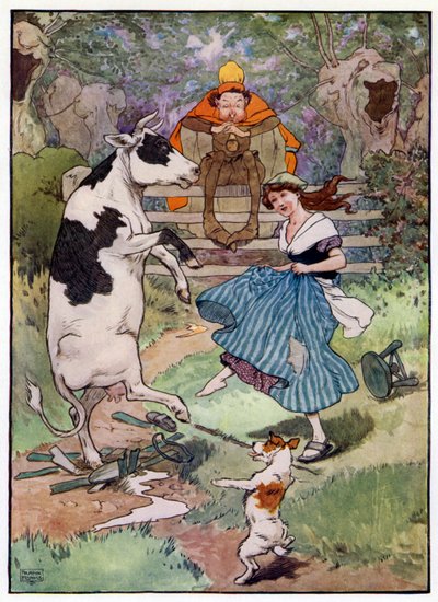 Ilustrace k Příběhu syna Toma The Piper