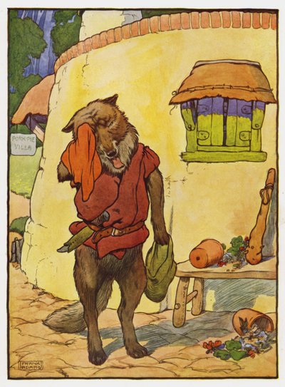 Ilustrace pro Tři malá prasátka od Frank Adams