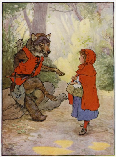 Červená karkulka (barva lito) od Frank Adams