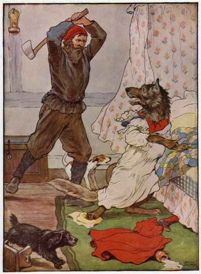 Červená karkulka (barva lito) od Frank Adams