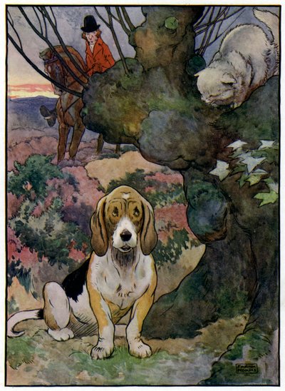 Tři Jolly Huntsmen od Frank Adams