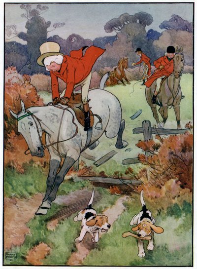 Tři Jolly Huntsmen od Frank Adams