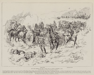Jak syn lorda Robertse padl při záchraně zbraní v Colensu, 15. prosince 1899 od Frank Algenon Stewart
