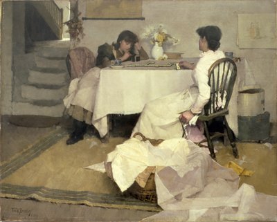 Domino!, 1886 od Frank Bramley