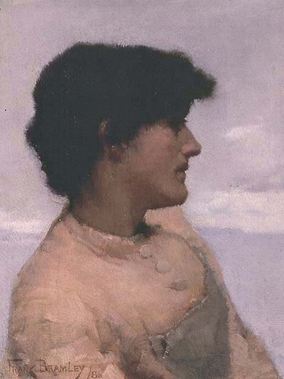 Figurální studie, Newlyn od Frank Bramley