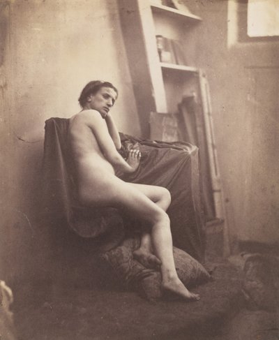 [Ženský akt ve studiu], 1856-59. od Frank Chauvassaigne