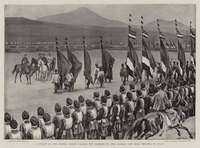 Přehled čínských jednotek tvořících Garrison of Port Arthur, do kterých nyní investuje Japonsko od Frank Dadd