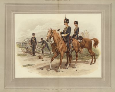 Královské koňské dělostřelectvo od Frank Dadd