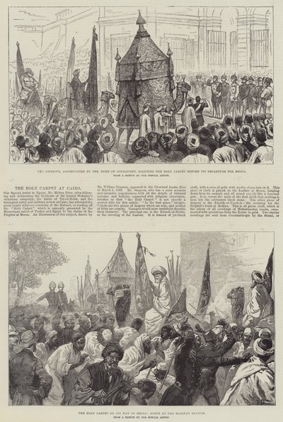 Svatý koberec v Káhiře od Frank Dadd