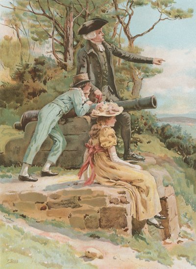 Staré bitevní pole (chromolitho) od Frank Dadd