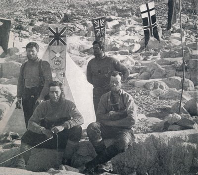 Druhá západní párty v Cape Geology na Štědrý den, 1911, 1913. od Frank Debenham