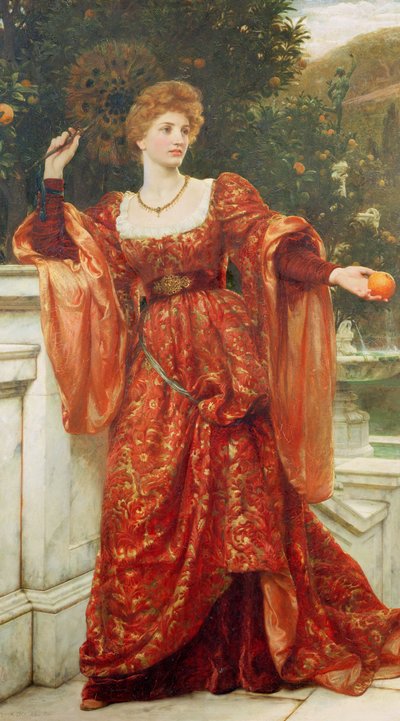 Hesperia, 1887 od Frank Dicksee