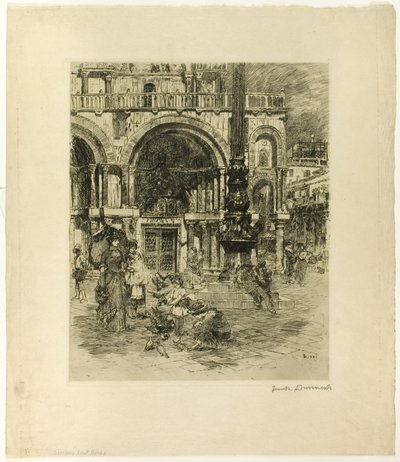 náměstí svatého Marka od Frank Duveneck