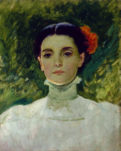 Portrét Maggie Wilsonové od Frank Duveneck