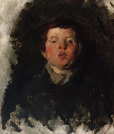 Portrét chlapce od Frank Duveneck