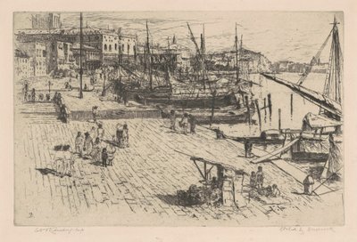 Riva degli Schiavone, č. 1 od Frank Duveneck