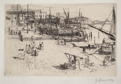 Riva degli Schiavoni, č. 1 od Frank Duveneck