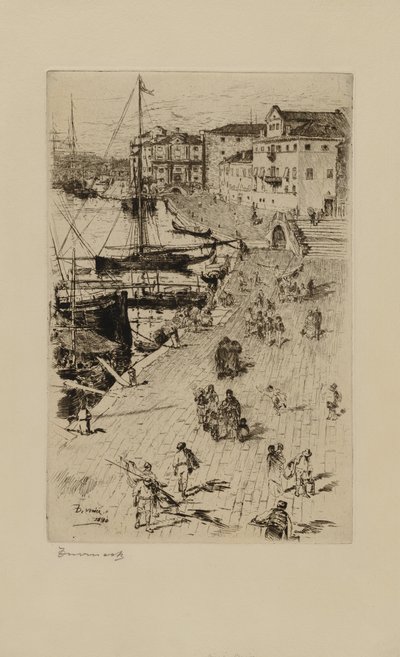 Riva degli Schiavoni, č. 2 od Frank Duveneck