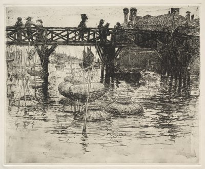 San Pietro in Castello, Benátky, 1883. od Frank Duveneck