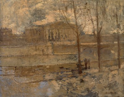 Poslanecká sněmovna v mlze, n.d. od Frank Edwin Scott