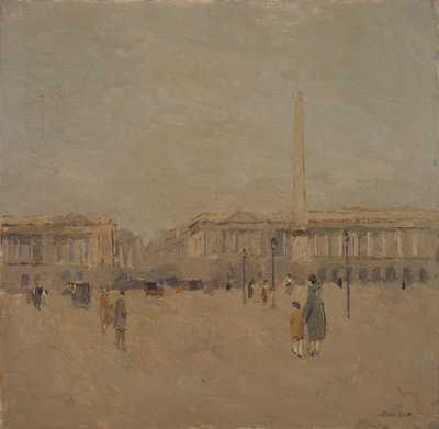 Place de la Concorde č. II, n.d. od Frank Edwin Scott