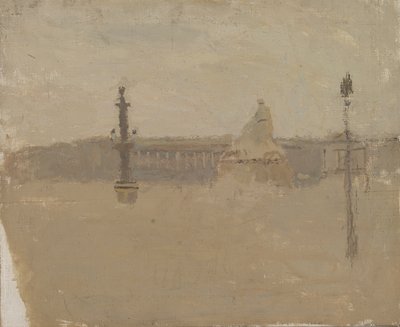 Place de la Concorde č. V, n.d. od Frank Edwin Scott