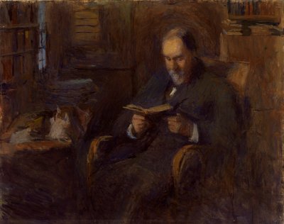 Portrét Sanforda Saltuse z New Yorku od Frank Edwin Scott
