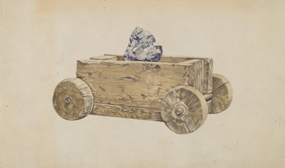 Hornický vozík, c. 1937. od Frank Eiseman
