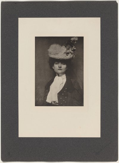Portrét slečny Jonesové, 1901 (foto) od Frank Eugene