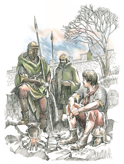 Římští vojáci, 2. století, c1990-2010 od Frank Gardiner