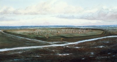 Uphall Camp, Londýn, c100 př.nl. od Frank Gardiner