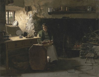 Loupání brambor od Frank Holl