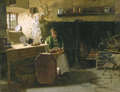 Loupání brambor od Frank Holl