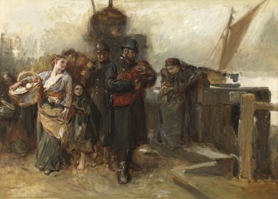 Studie pro Deserted - a Foundling od Frank Holl