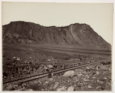 Cinabar Mountain, Devil Slide, 80. léta 19. století. od Frank Jay Haynes