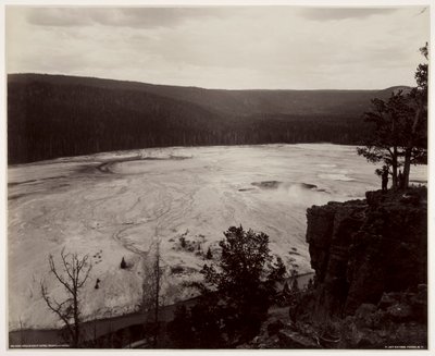 Hells Half Acre, Prismatic Springs, c. konec 80. let 19. století. od Frank Jay Haynes