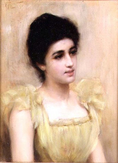 Žluté šaty od Frank Markham Skipworth