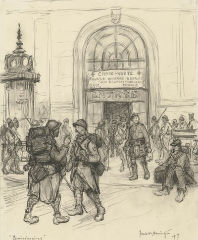 Povolení, 1917 od Frank Milton Armington