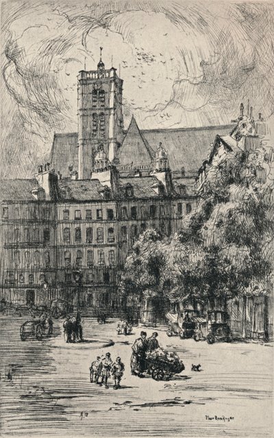 Place Baudoyer, 1915 od Frank Milton Armington
