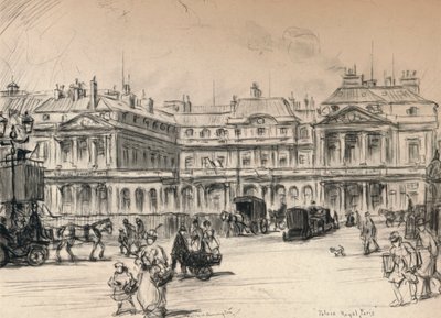 Palais-Royal, 1915 od Frank Milton Armington