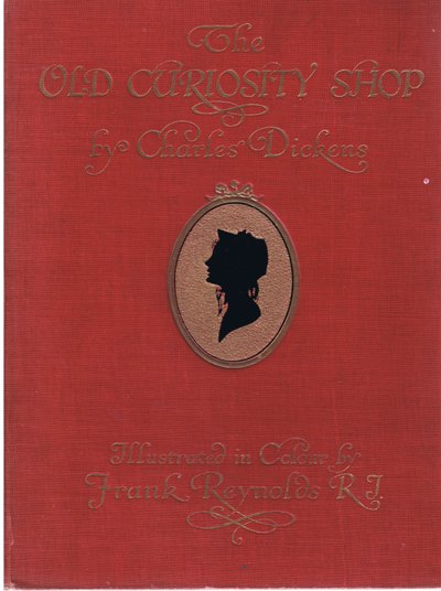 Přední strana obálky: The Old Curiosity Shop, cca 1920 (barevná litografie) od Frank Reynolds